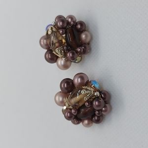 Vintage Clip on Earrings